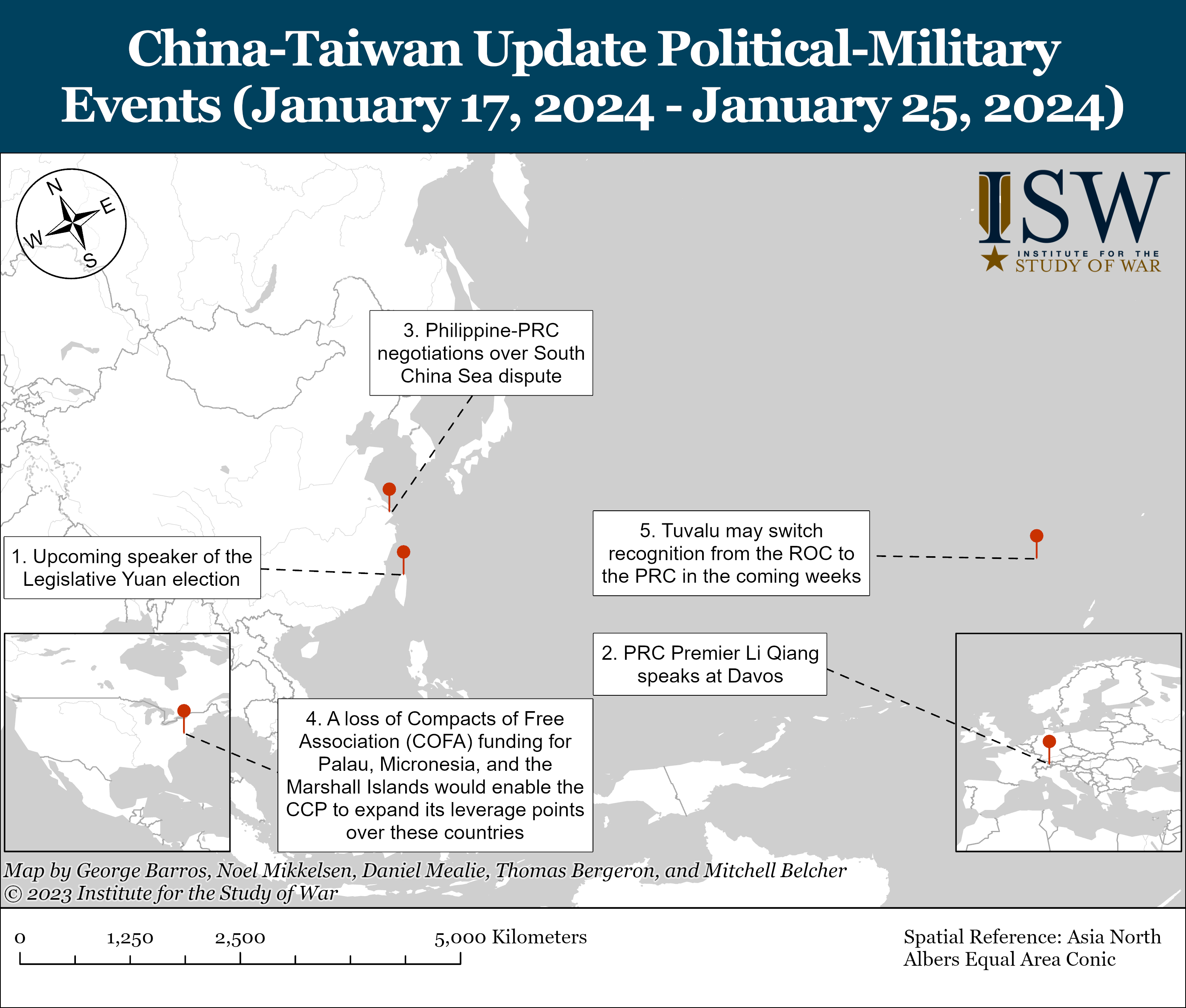 China Taiwan Weekly Update January 25 2024 Institute for the